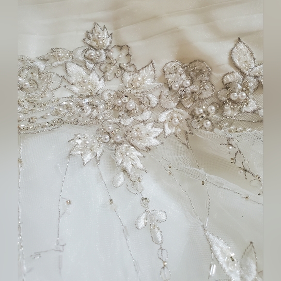 Allure Signature, Classice Ivory, Wedding Gown, Size 18, Swarovski Crystals - Picture 15 of 16
